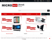 Tablet Screenshot of mtech.pl