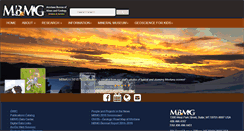 Desktop Screenshot of mbmg.mtech.edu