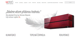 Desktop Screenshot of mtech.cz